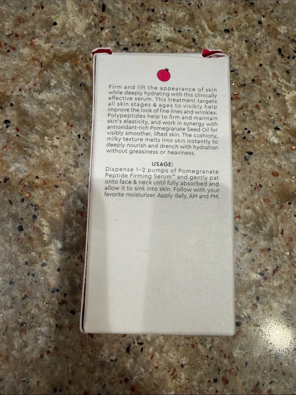 NEW Glow Recipe POMEGRANATE PEPTIDE FIRMING SERUM